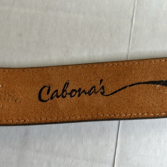 JUSTIN CLASSIC MENS BROWN WESTERN 166BO LEATHER BELT MADE IN USA SZ 34 - Picture 7 of 15